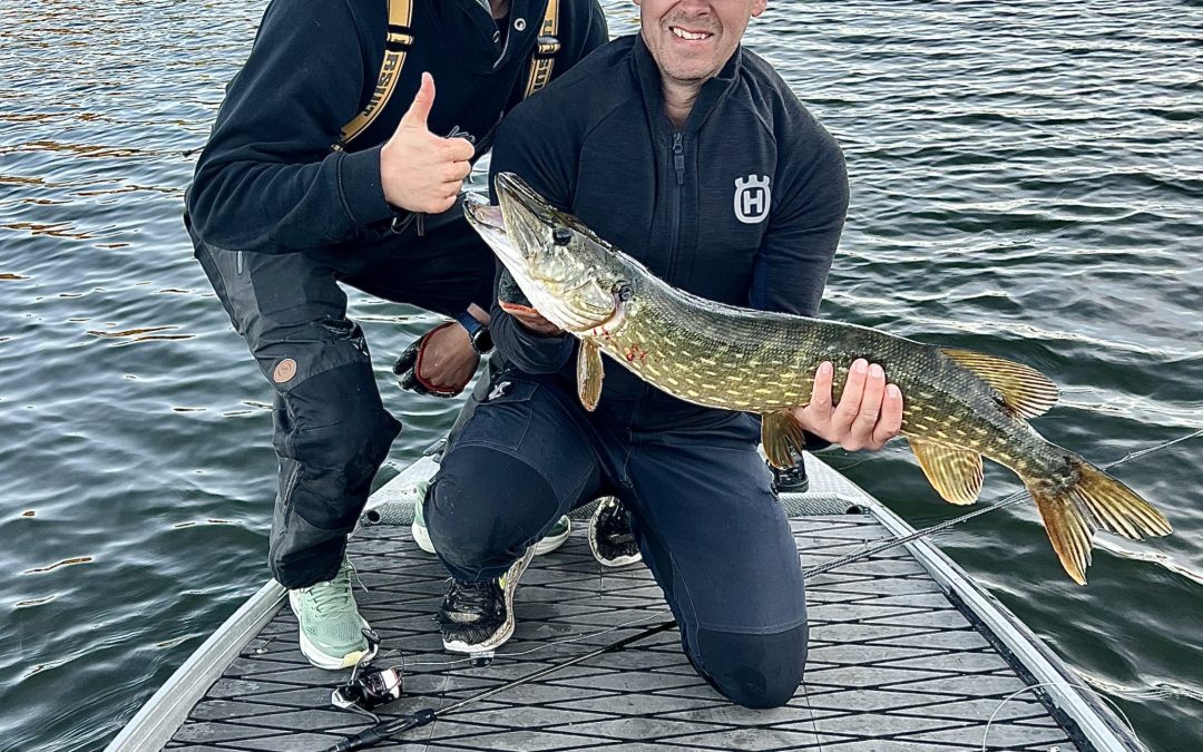 Gäddfiske i Ålands skärgård – med gäst från Närke!