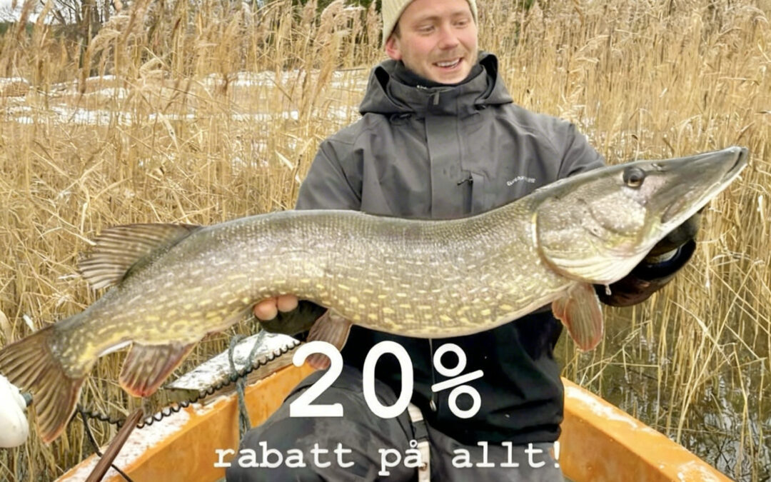 20% rabatt på guidningar fram till sista mars!